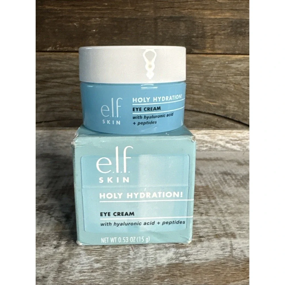 e.l.f. Holy Hydration Hyaluronic Acid Eye Cream 0.53oz New‎ | MSRP = $10.00